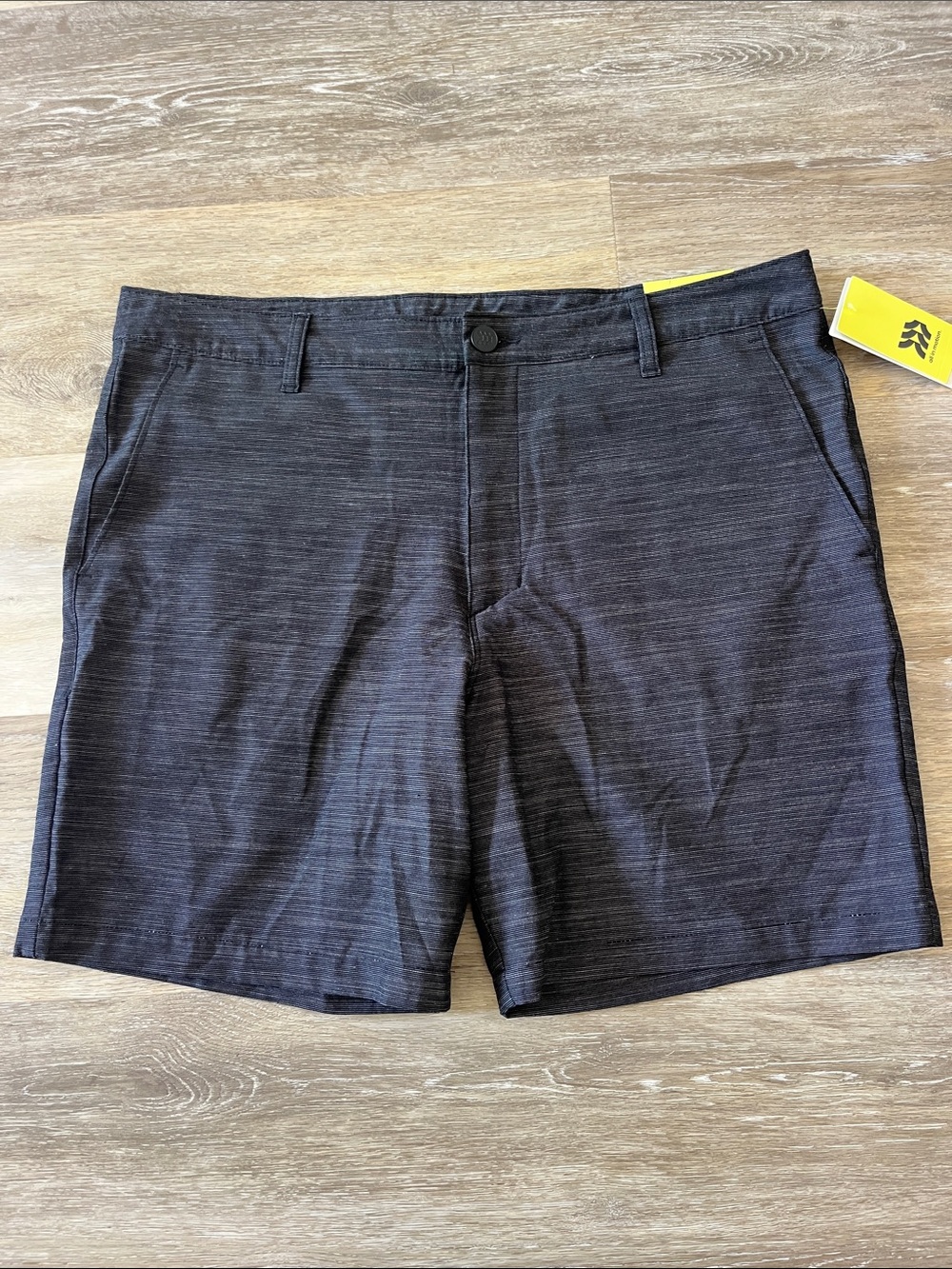 NWT All in Motion Men's Black 7” Unlined Golf Shorts Size 38